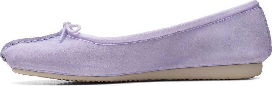 Clarks Dames Freckle Ice D 1 Lilac Suede
