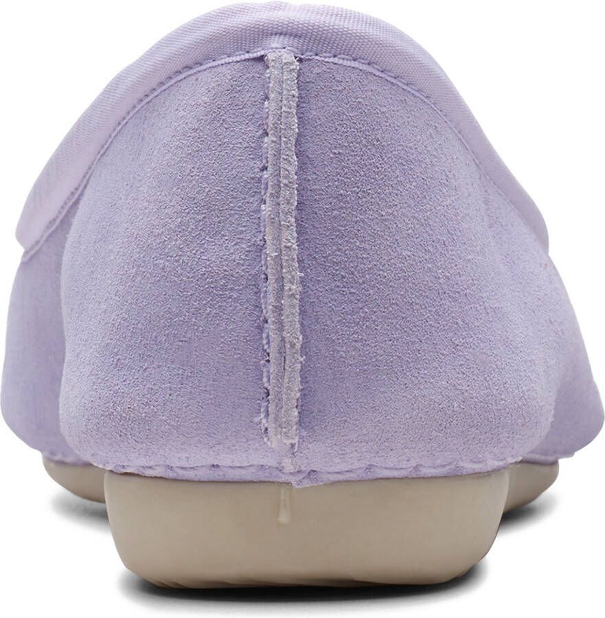 Clarks Dames Freckle Ice D 1 Lilac Suede