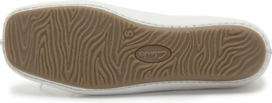 Clarks Dames Freckle Ice D 1 white leather