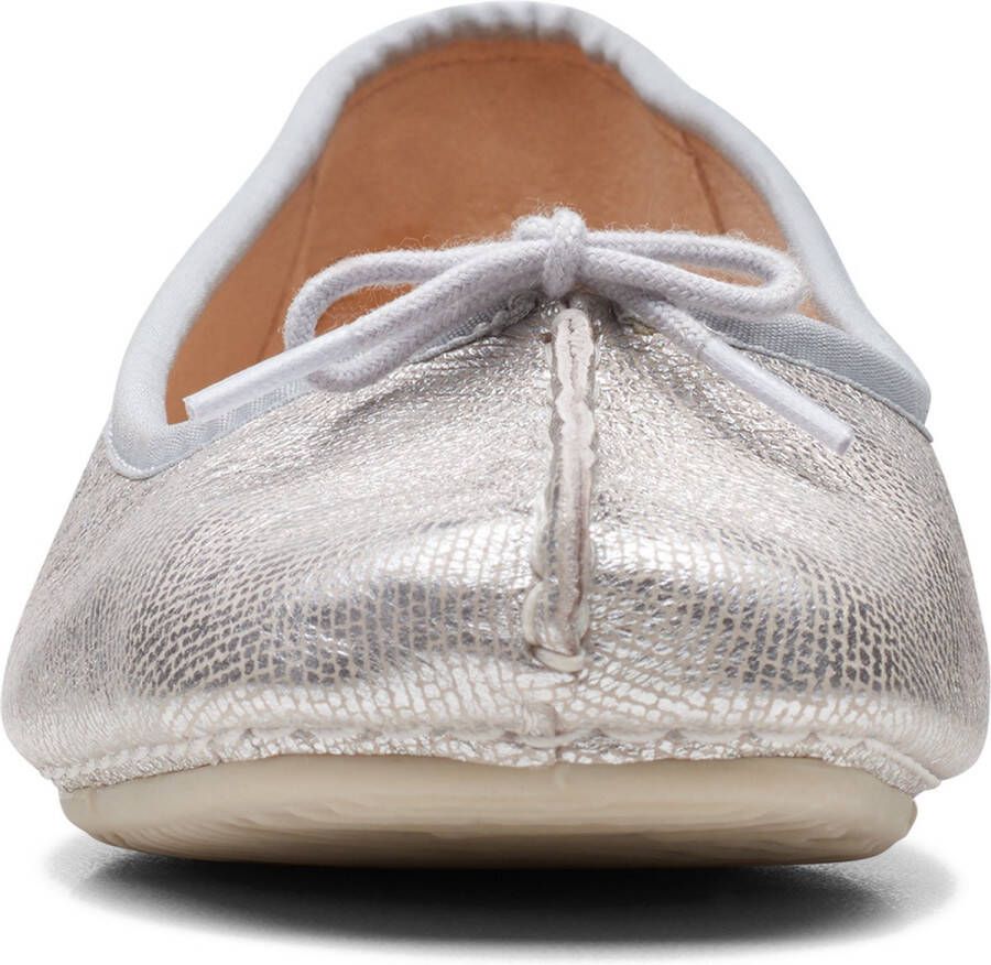 Clarks Dames Freckle Ice D 6 silver metallic