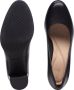 Clarks Dames Freva85 Court D 2 black leather - Thumbnail 5