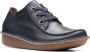Clarks Stijlvolle Veterschoenen Funny Dream Blue Dames - Thumbnail 5