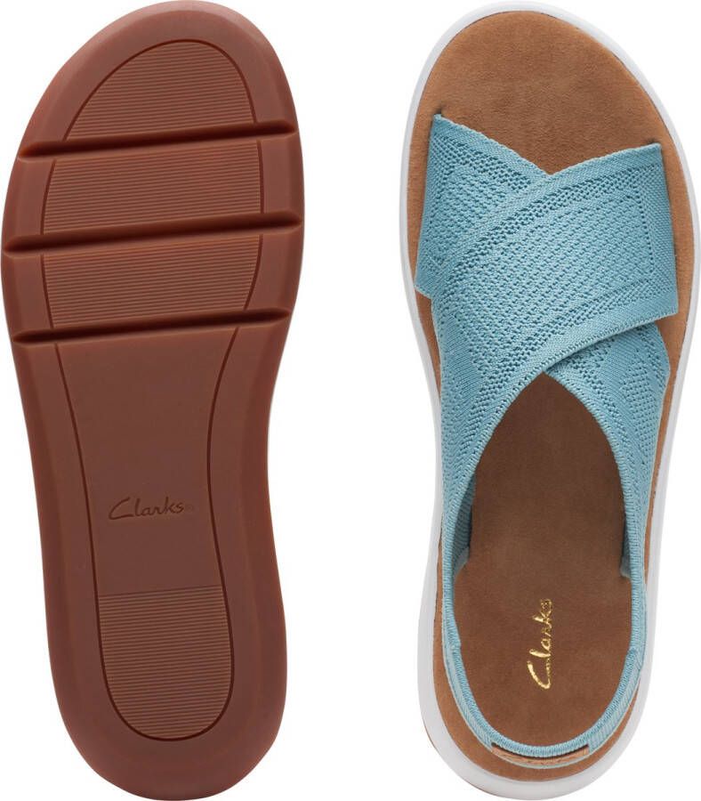 Clarks Dames Jemsa Dash D 5 Turquoise Knit