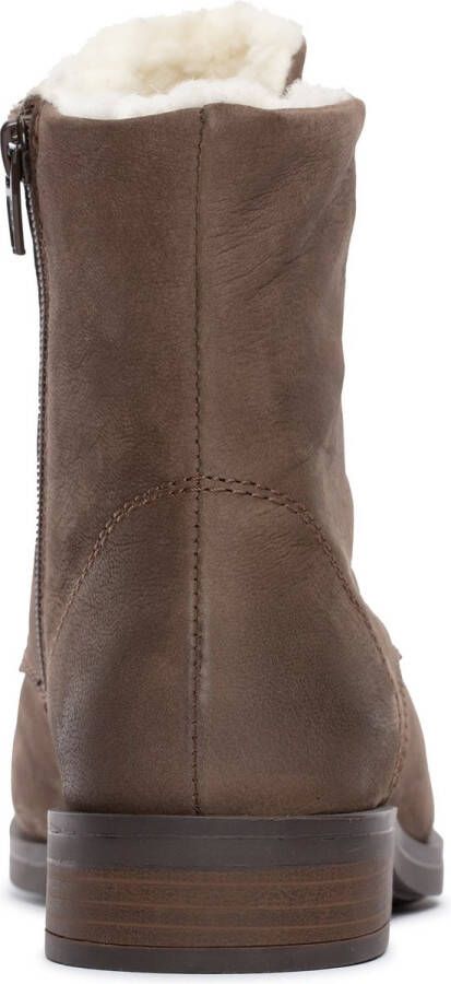 Clarks Dames Memi Lace D 4 Taupe WLined Lea