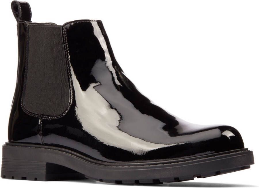 Clarks Dames Orinoco2 Lane D 2 black pat