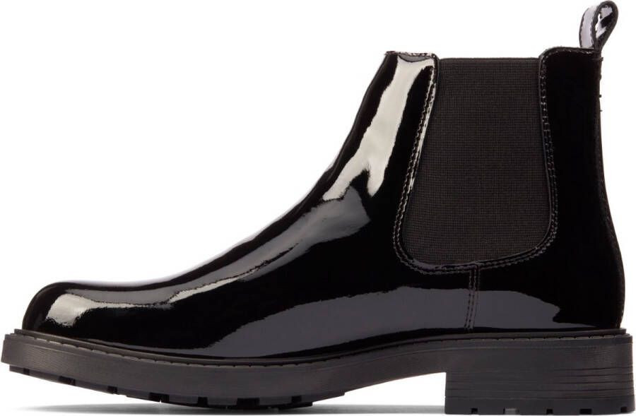 Clarks Dames Orinoco2 Lane D 2 black pat