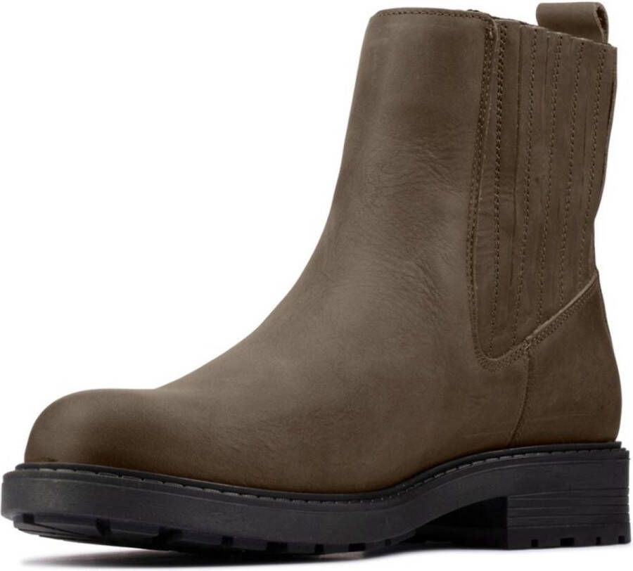 Clarks Dames Orinoco2 Mid D 5 dark olive lea