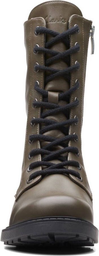 Clarks Dames Orinoco2 Style D 5 dark olive lea