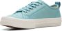Clarks Dames Roxby Lace D 5 Turquoise Canvas - Thumbnail 2