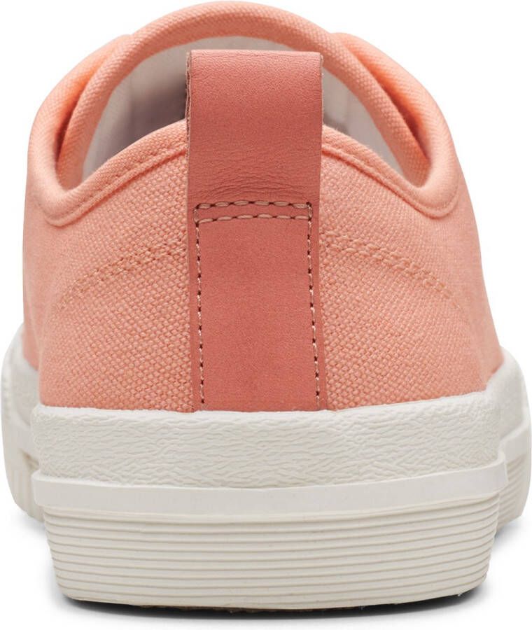 Clarks Dames Roxby Lace D 9 Coral Canvas