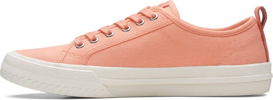 Clarks Dames Roxby Lace D 9 Coral Canvas