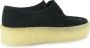 Clarks Dames Wallabee Cup Zwart Nubuck Black Dames - Thumbnail 1