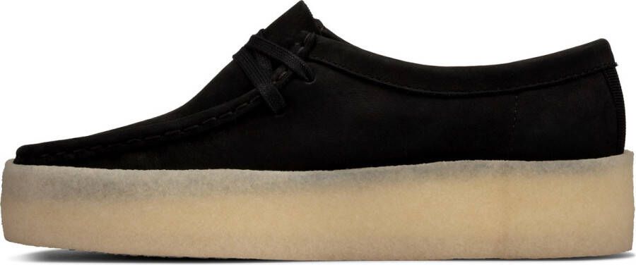 Clarks Dames Wallabee Cup Zwart Nubuck Black Dames - Foto 6