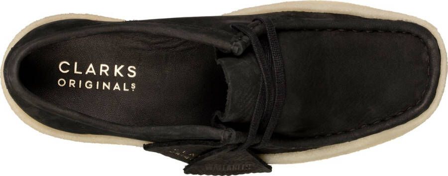 Clarks Dames schoenen Wallabee Cup D black nubuck