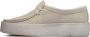 Clarks Witte Wallabee Cup Moccasin Lifestyle Schoen White Dames - Thumbnail 8