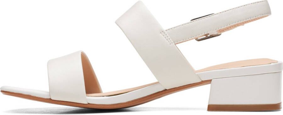 Zalando Clarks Dames Seren25 Strap D 1 white leather - Foto 4