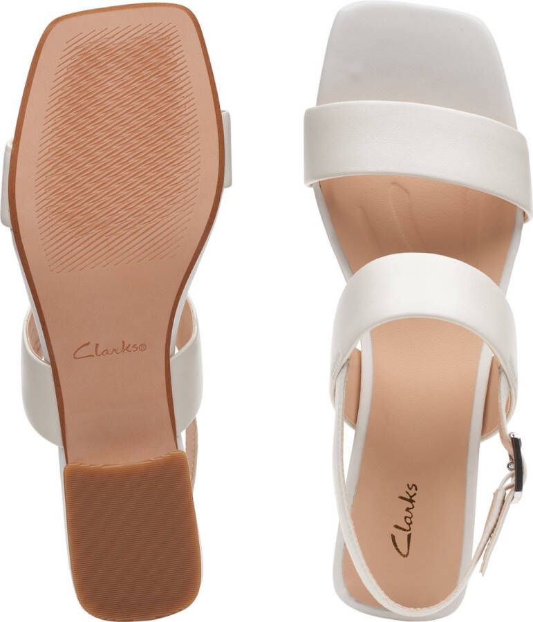 Zalando Clarks Dames Seren25 Strap D 1 white leather - Foto 5