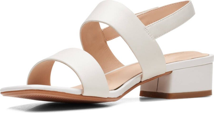 Zalando Clarks Dames Seren25 Strap D 1 white leather - Foto 6