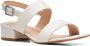 Zalando Clarks Dames Seren25 Strap D 1 white leather - Thumbnail 8