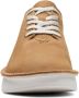 Clarks Stijlvolle Kamel en Witte Sneakers Bruin Dames - Thumbnail 7