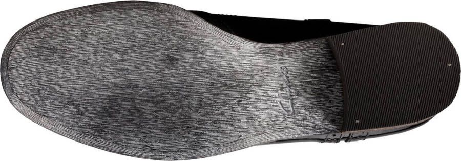 Clarks Dames Veterschoenen Zwart