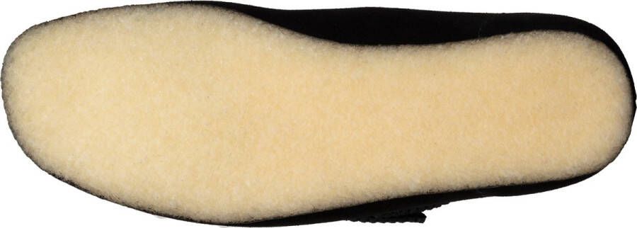 Clarks Dames Wallabee Boot. D 2 black sde