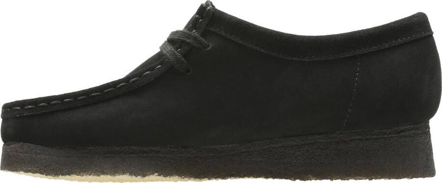 Clarks Dames Wallabee. D 2 black sde