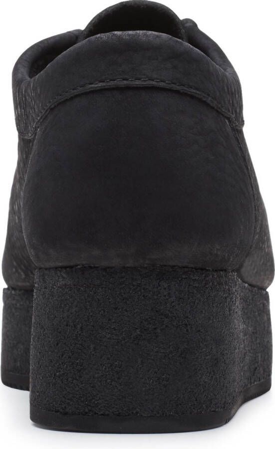Clarks Originals Wallacraft Lo Womens Black Nubuck Sneakers 261486324040 - Foto 3
