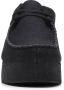 Clarks Originals Wallacraft Lo Womens Black Nubuck Sneakers 261486324040 - Thumbnail 6