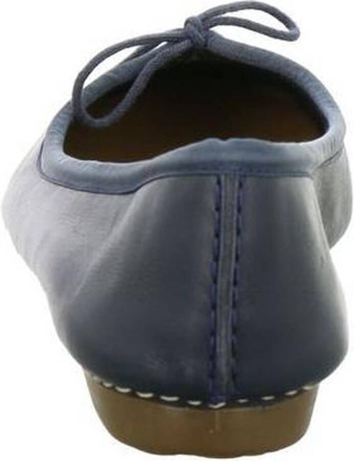 Clarks Damesschoenen Freckle Ice Navy Leather