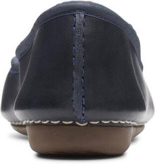 Clarks Damesschoenen Freckle Ice Navy Leather