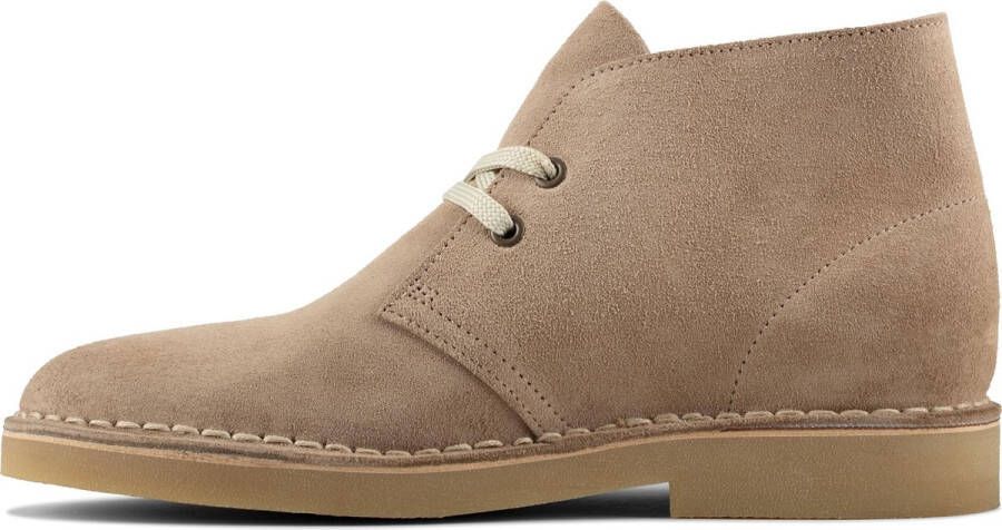 Clarks Desert Boot 2 Zand Suède Verwisselbaar Voetbed