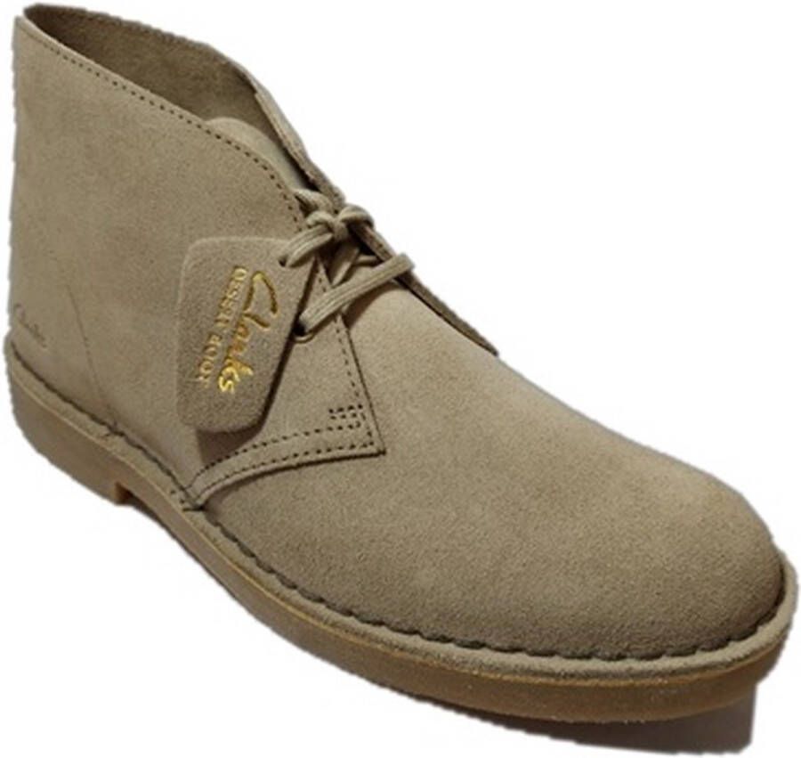 Clarks Desert Boot 2 Zand Suède Verwisselbaar Voetbed