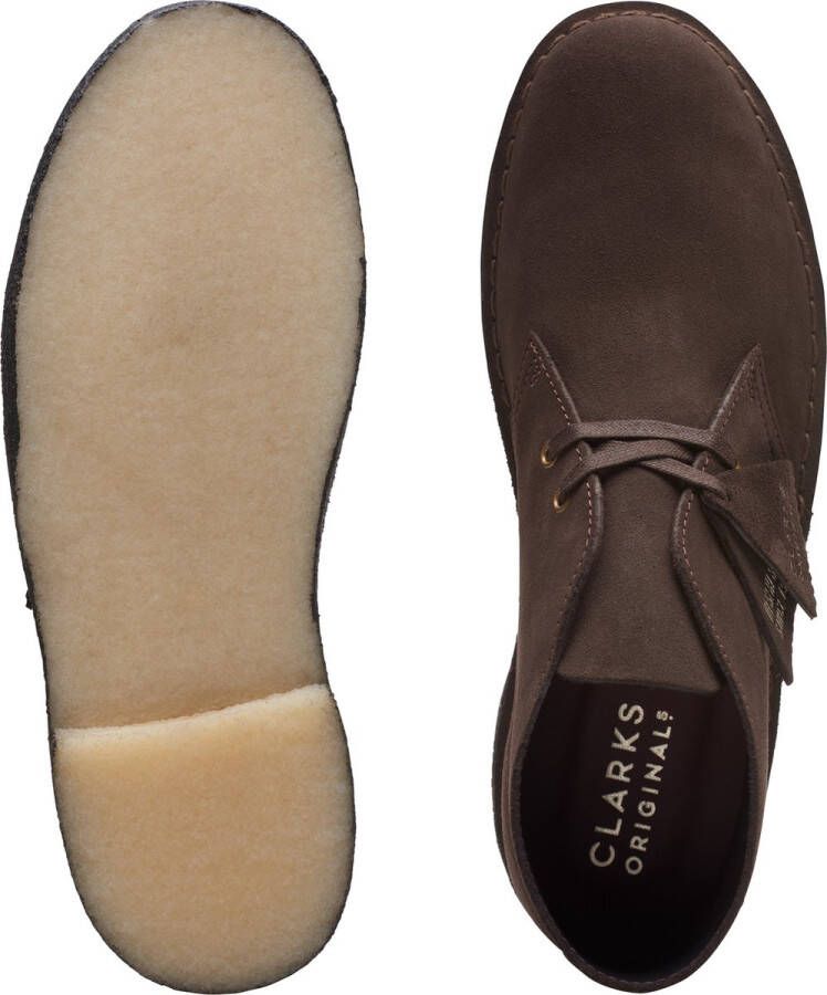 Clarks Desert Boot Bruin Suede Heren Schoenen
