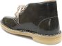 Clarks Metallic Leren Desert Boot Dames Enkellaars Grijs Dames - Thumbnail 5