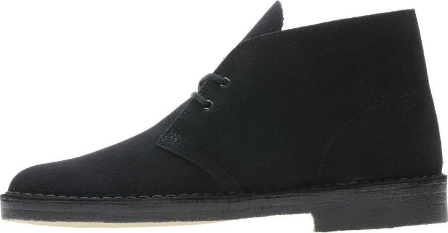 Clarks DESERT BOOT Volwassenen Heren sneakersHeren veterschoenVrije tijd half-hoog Zwart