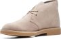 Clarks DESERT~BT~EVO~~~~~~~~~~~~~~~~~ Vrije tijd half-hoogHeren veterschoenHeren sneakers Wit beige - Thumbnail 5