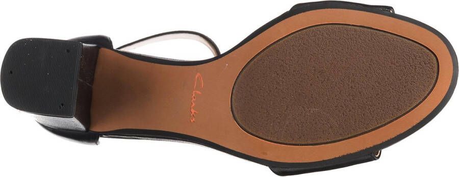 Clarks Deva Mae Dames Sandalen Black Leather
