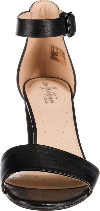 Clarks Deva Mae Dames Sandalen Black Leather