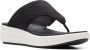 Clarks Drift Jaunt Dames Slippers Black - Thumbnail 2