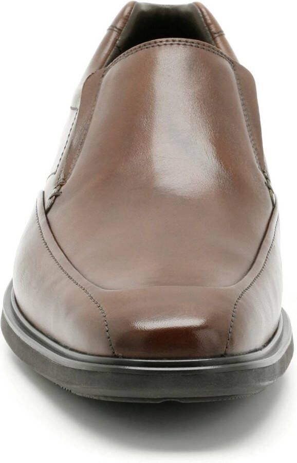 Clarks Aniline Kastanjebruin Leren Veterschoenen Brown Heren - Foto 4