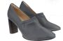 Clarks Stijlvolle Grace Bay Leren Pumps Gray Dames - Thumbnail 3