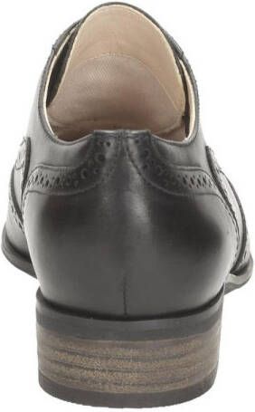 Clarks Hamble Oak Dames Veterschoenen Black Leather