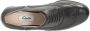 Clarks Zwarte leren veterschoenen voor dames Black Dames - Thumbnail 8