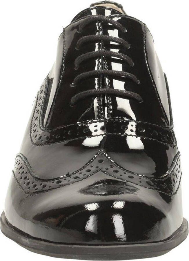 Clarks Hamble Oak Dames Veterschoenen Black Patent