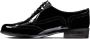 Clarks Zwarte leren veterschoenen voor dames Black Dames - Thumbnail 11