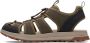 Clarks Trek Wave Platte Sandalen Green Heren - Thumbnail 4
