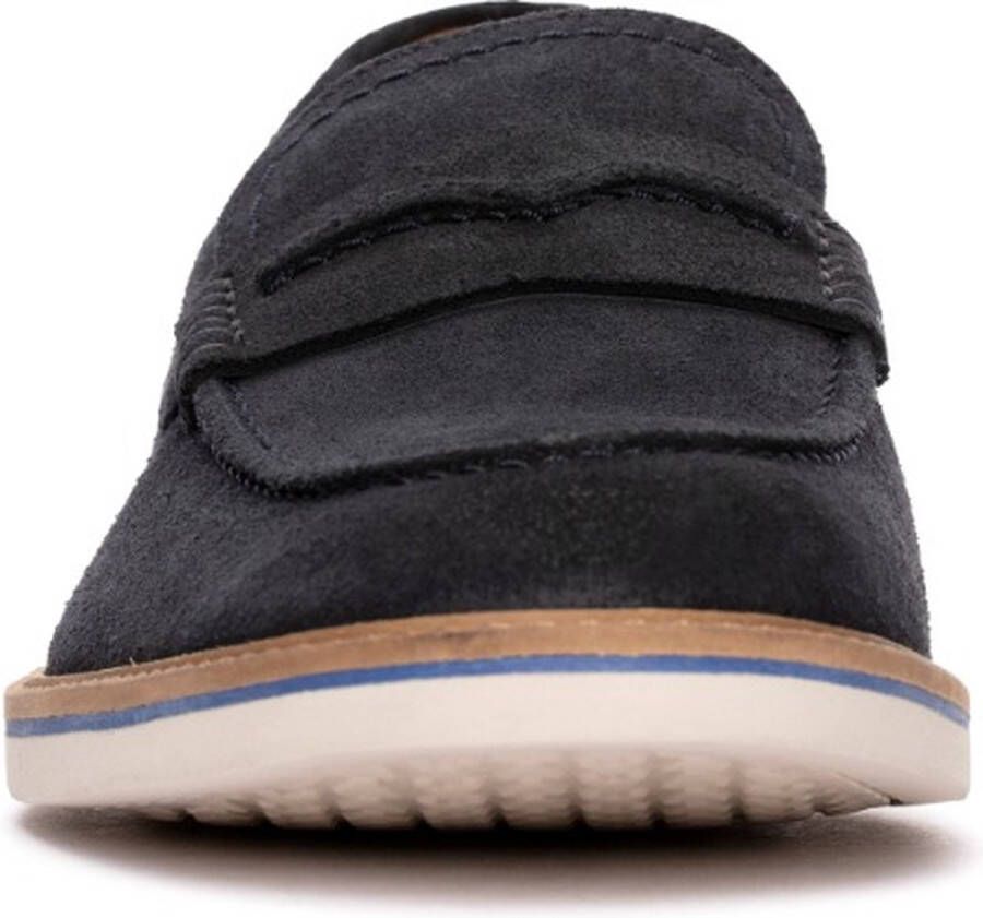 Clarks Heren Atticus LTSlip G 3 navy suede