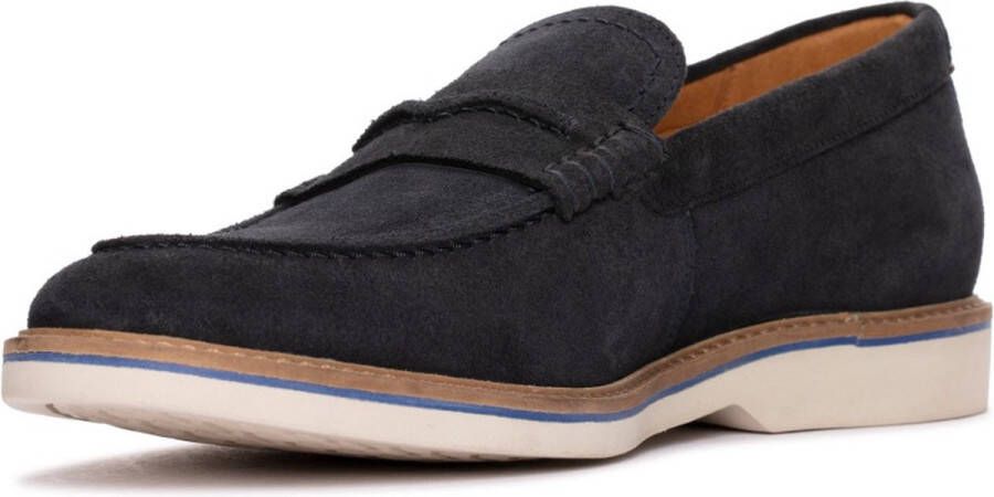 Clarks Heren Atticus LTSlip G 3 navy suede