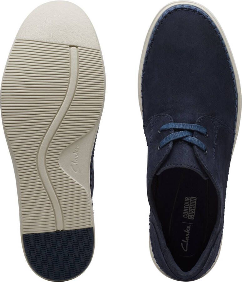 Clarks Heren Bratton Lo G 3 navy suede